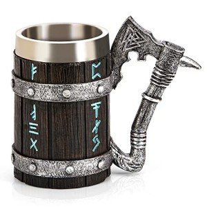 Nordic Viking Rune Mug – Mythology Gift