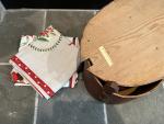 1827 Norwegian Tine Bentwood Folk Art Box