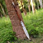 Custom Carbon Steel Viking Tactical Hunting Spear