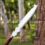 Custom Carbon Steel Viking Tactical Hunting Spear