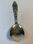 Norwegian Vintage Oslo Silver Spoon, 5" 80 Stamp