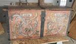 Norwegian Dome Top Painted Trunk 1842