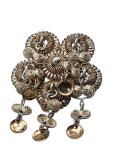 Antique Norwegian Solje Wedding Brooch in Silver