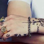 Fenrir Wolf Torc Bangle Set in Stainless Steel