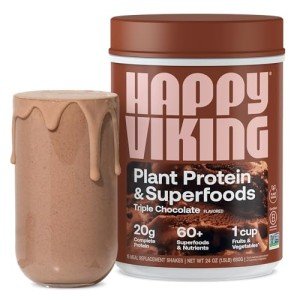 Happy Viking Triple Chocolate Protein Superfoods Powder