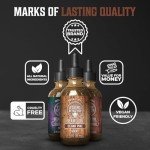 Viking Revolution Beard Oil 3-Pack for Men