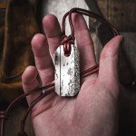 Norse Viking Whetstone Pendant Necklace | USA Crafted