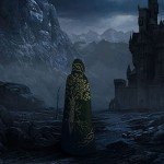 Dark Green Viking Hooded Cloak for Cosplay