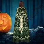 Norse Viking Goddess Hooded Cloak for Adults