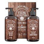 Viking Revolution Beard Shampoo Bar with Argan Oil