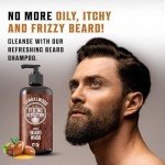 Viking Revolution Beard Shampoo Bar with Argan Oil