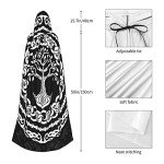 Nordic Viking Goddess Wizard Hooded Cloak Cosplay