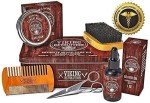 Viking Grooming Kit: Brush, Comb, Balm & Oil