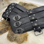 OPVICAM Viking Waist Armor Belt for Cosplay