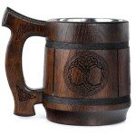 Viking Beer Mug | Stainless Steel Interior