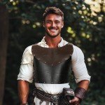 Medieval Leather Breastplate Viking Warrior Cosplay
