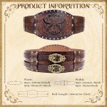 Viking Embossed Waist Armor Belt for Costumes