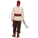 Men's Viking Pirate Costume for Halloween Party