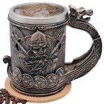 Norseman Viking Beer Stein Tankard - 18oz