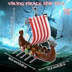 Viking Pirate Ship Building Block Set (568PCS)