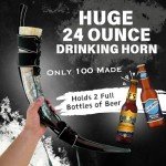 Limited Edition Viking Drinking Horn with Stand