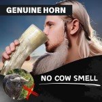 Limited Edition Viking Drinking Horn with Stand