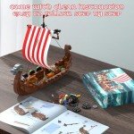 Viking Pirate Ship Building Block Set (568PCS)