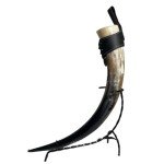 Limited Edition Viking Drinking Horn with Stand