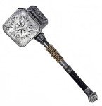 Norseman Foam Thunder Hammer Prop for Costumes