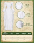 7-Piece Viking Elf Fairy Costume Set for Women