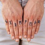 Norseman Viking Temporary Tattoo Set 2
