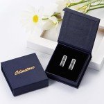 Norseman Rune Hoop Earrings in Sterling Silver