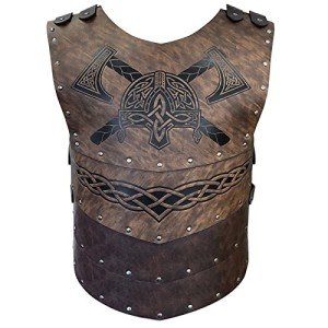 Viking Faux Leather Chest Armor for LARP