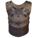 Viking Faux Leather Chest Armor for LARP