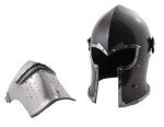 Viking Barbuta Helmet - Medieval Knight Replica