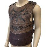 Viking Faux Leather Chest Armor for LARP