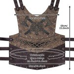 Viking Faux Leather Chest Armor for LARP
