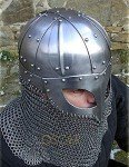 Viking Chainmail Helmet | 18G Steel Armor