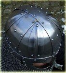 Viking Chainmail Helmet | 18G Steel Armor