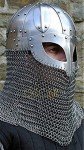 Viking Chainmail Helmet | 18G Steel Armor