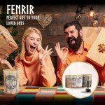 Fenrir Viking Horn Mug Set – 5 Unique Cups
