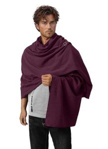 Norseman-Inspired Hooded Cape for Costume Parties