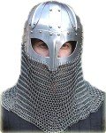 AnNafi® Viking Helmet - 18G Steel & Chainmail