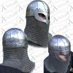 AnNafi® Viking Helmet - 18G Steel & Chainmail