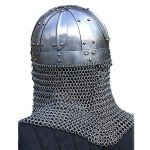 AnNafi® Viking Helmet - 18G Steel & Chainmail
