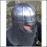 AnNafi® Viking Helmet - 18G Steel & Chainmail