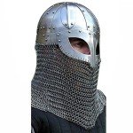 AnNafi® Viking Helmet - 18G Steel & Chainmail
