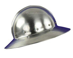Queen's Medieval Kettle Hat Helmet for Cosplay