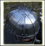 AnNafi® Viking Helmet - 18G Steel & Chainmail