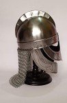 Norse Wolf Helm with Silver Finish for Adults